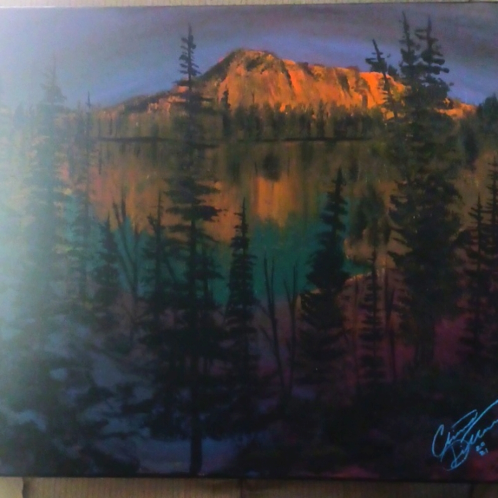 Painting 20"x24" original hand-painted from my imagination & signed